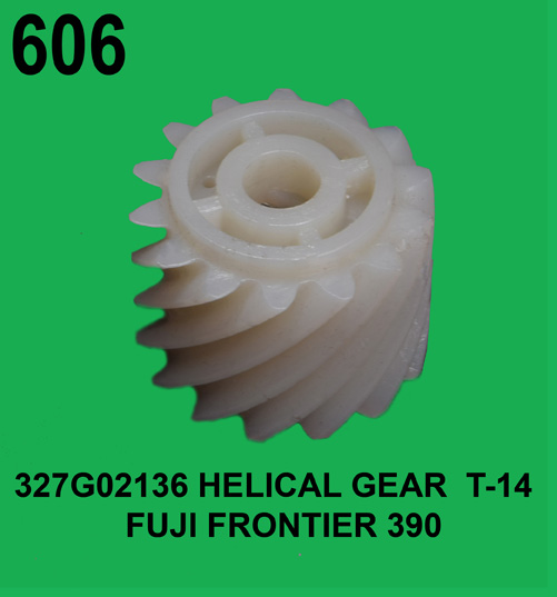 327G02136 HELICAL GEAR T 14 FUJI FRONTIER 390