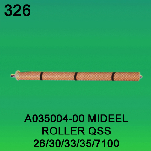 A035004-00 Mideel Roller for Noritsu 2601, 3001, 3300, 3501