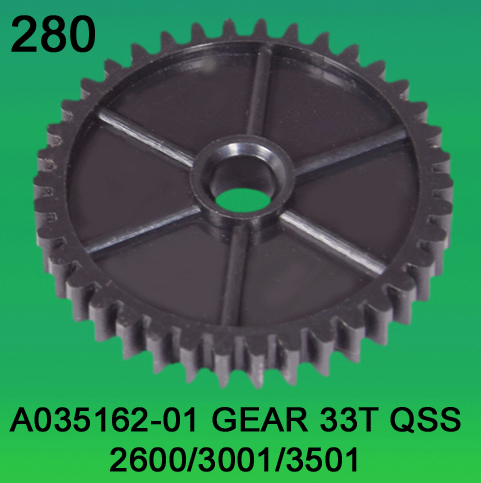 A035162-01 Gear Teeth-33 for Noritsu 2600, 3001, 3501