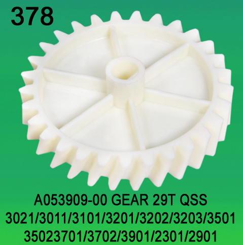 A053909-00 Gear Teeth-29 for Noritsu 3011/ 3101/ 3201/ 3202/ 3203/ 3501/ 3701/ 3702/ 3901/ 2301/ 2901