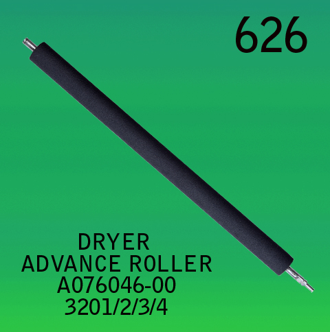 A076046-00-DRYER-ADVANCE-ROLLER-FOR-NORITSU-3201-3202-3203-3204