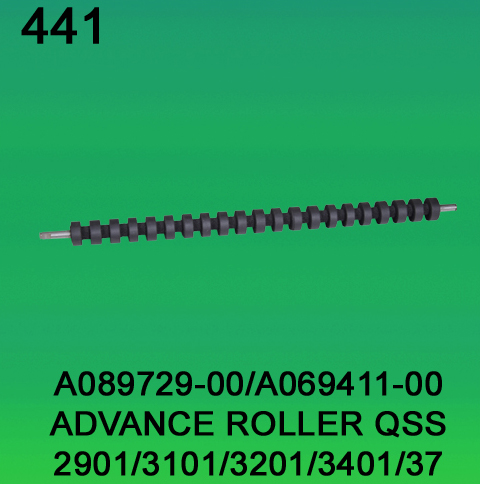 A089729-00/A069411-00 Advance Roller for Noritsu 2901, 3101, 3201, 3401, 3701