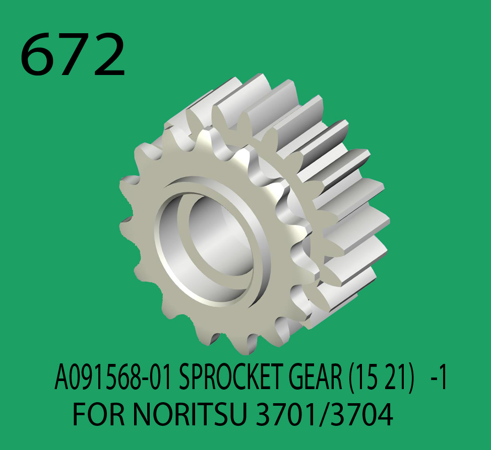 A091568-01 SPROCKET GEAR-15-21-1 FOR NORITSU