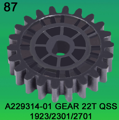 A229314-01 Gear Teeth-22 for Noritsu 1923, 2301, 2701