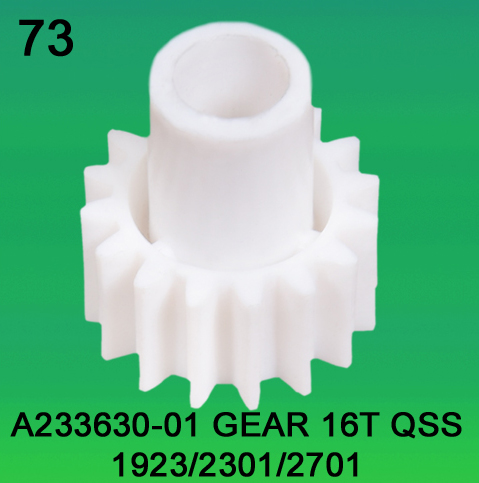 A233630-01 Gear Teeth-16 for Noritsu 1923, 2301, 2701