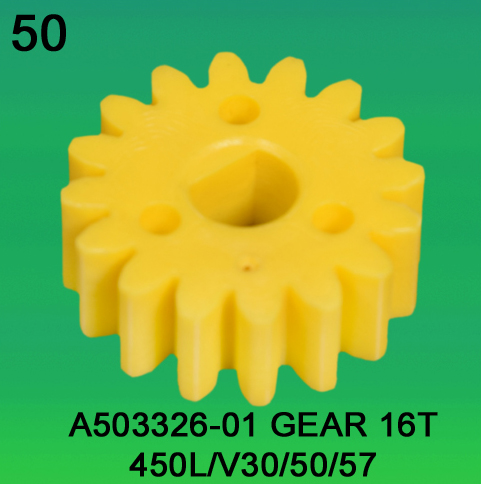 A503326-01 Gear Teeth-16 for Noritsu 450L, V30, V50, V100